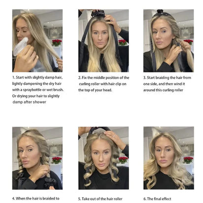 Wake up to flawless curls no damage, no effort.